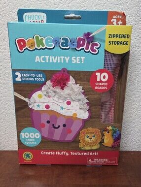 Chuckle & Roar Poke & Pic Activity Set NIB
